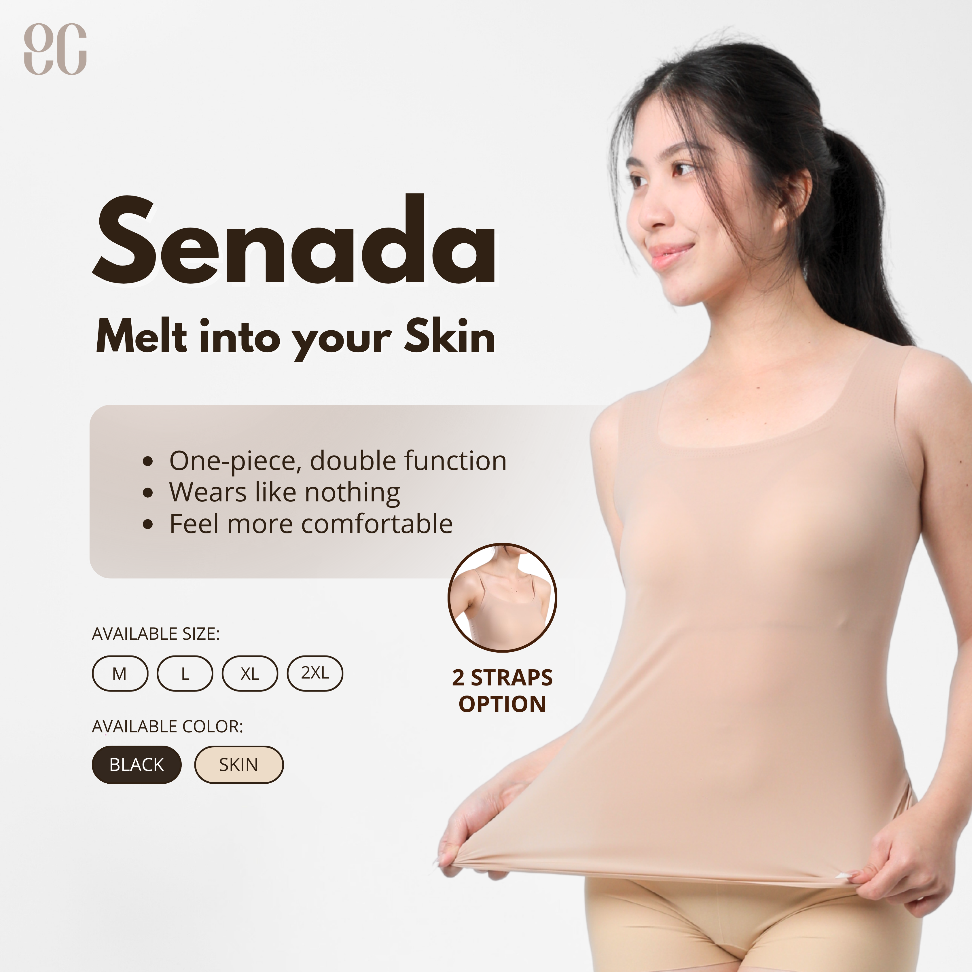 Elsas Senada Tanktop Bra