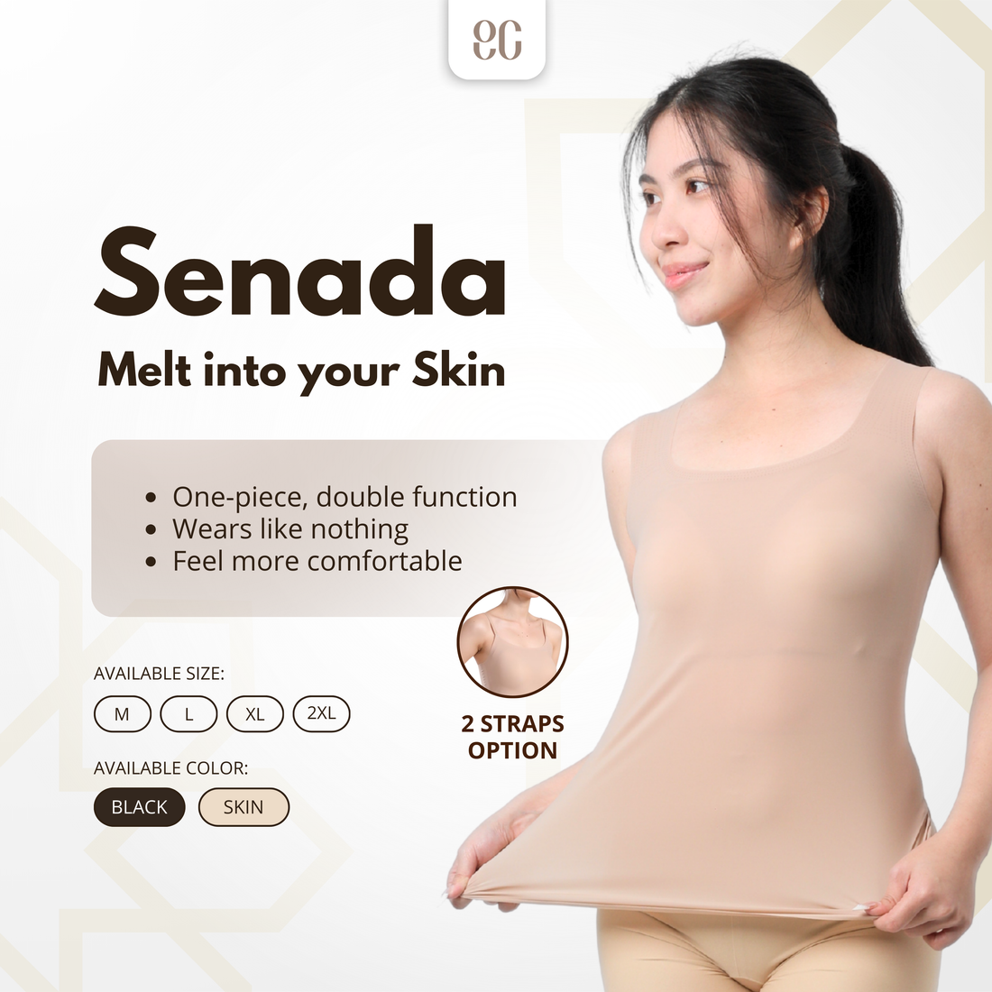 Elsas Senada Tanktop Bra